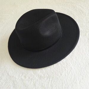 Melrose and Market Classic Black Fedora Hat